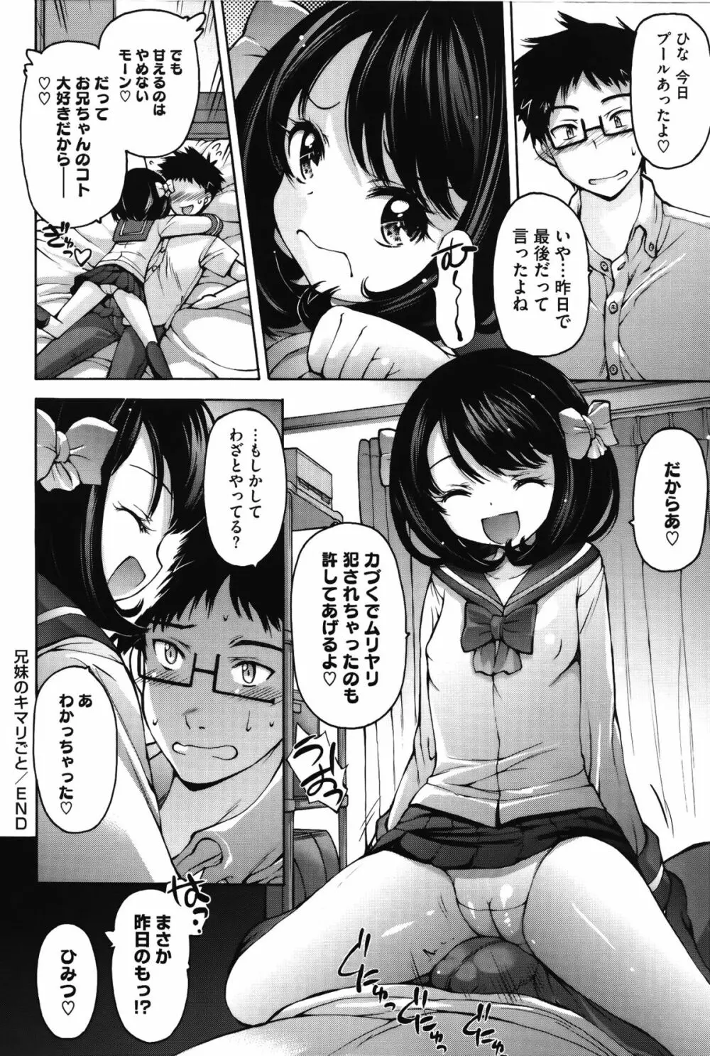 お兄ちゃんもう我慢できないから! Page.74