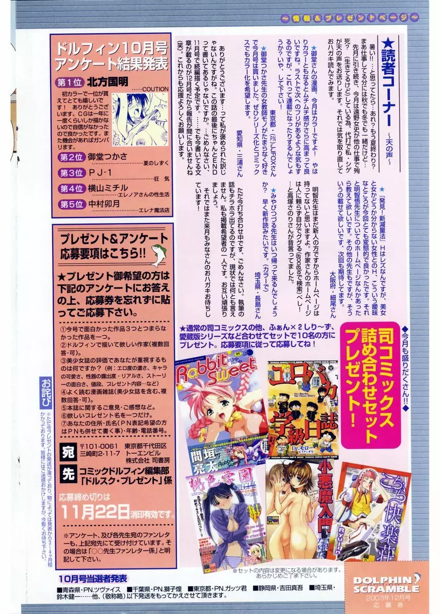 COMIC ドルフィン 2003年12月号 Page.121