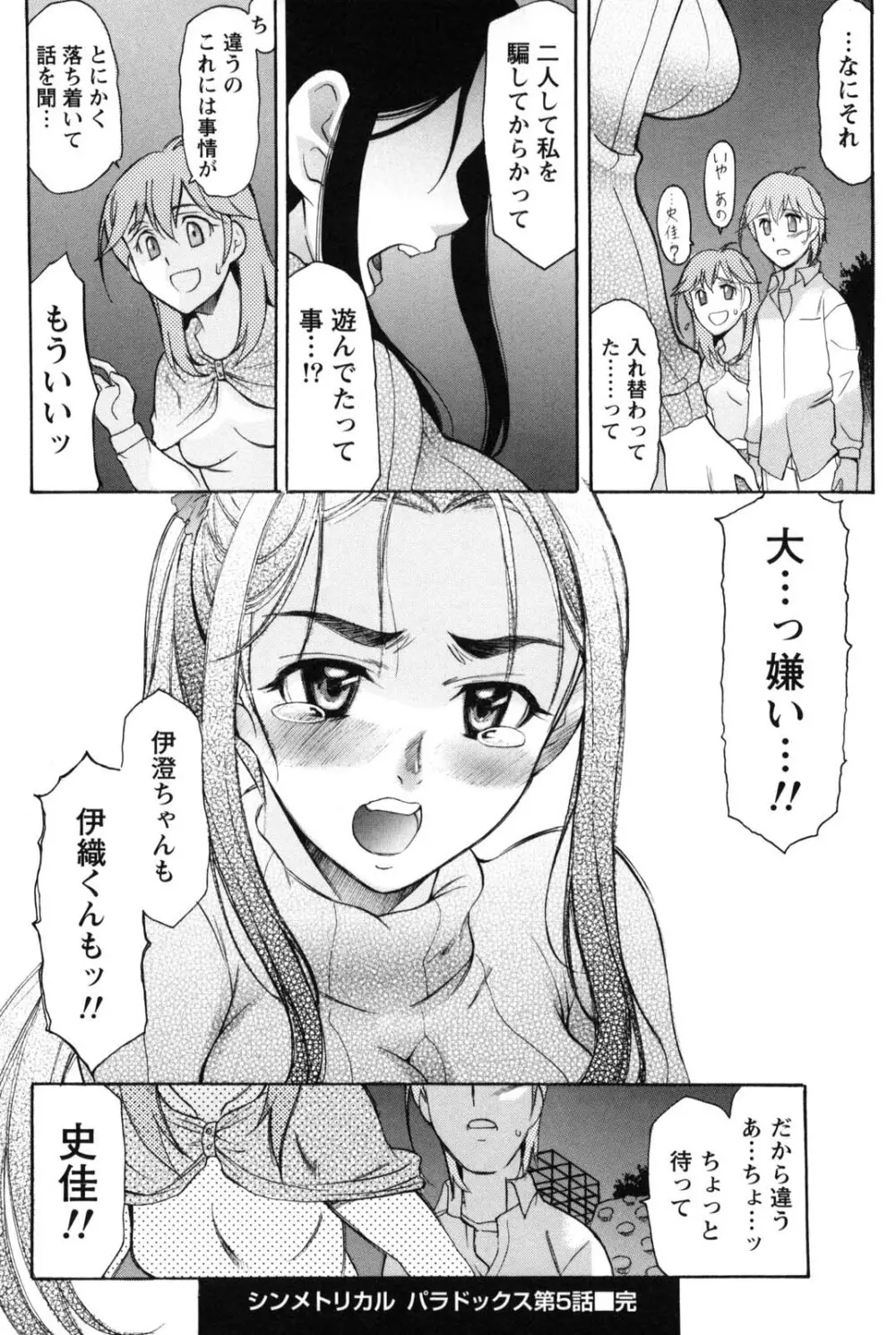 シンメトリカルパラドックス Page.109