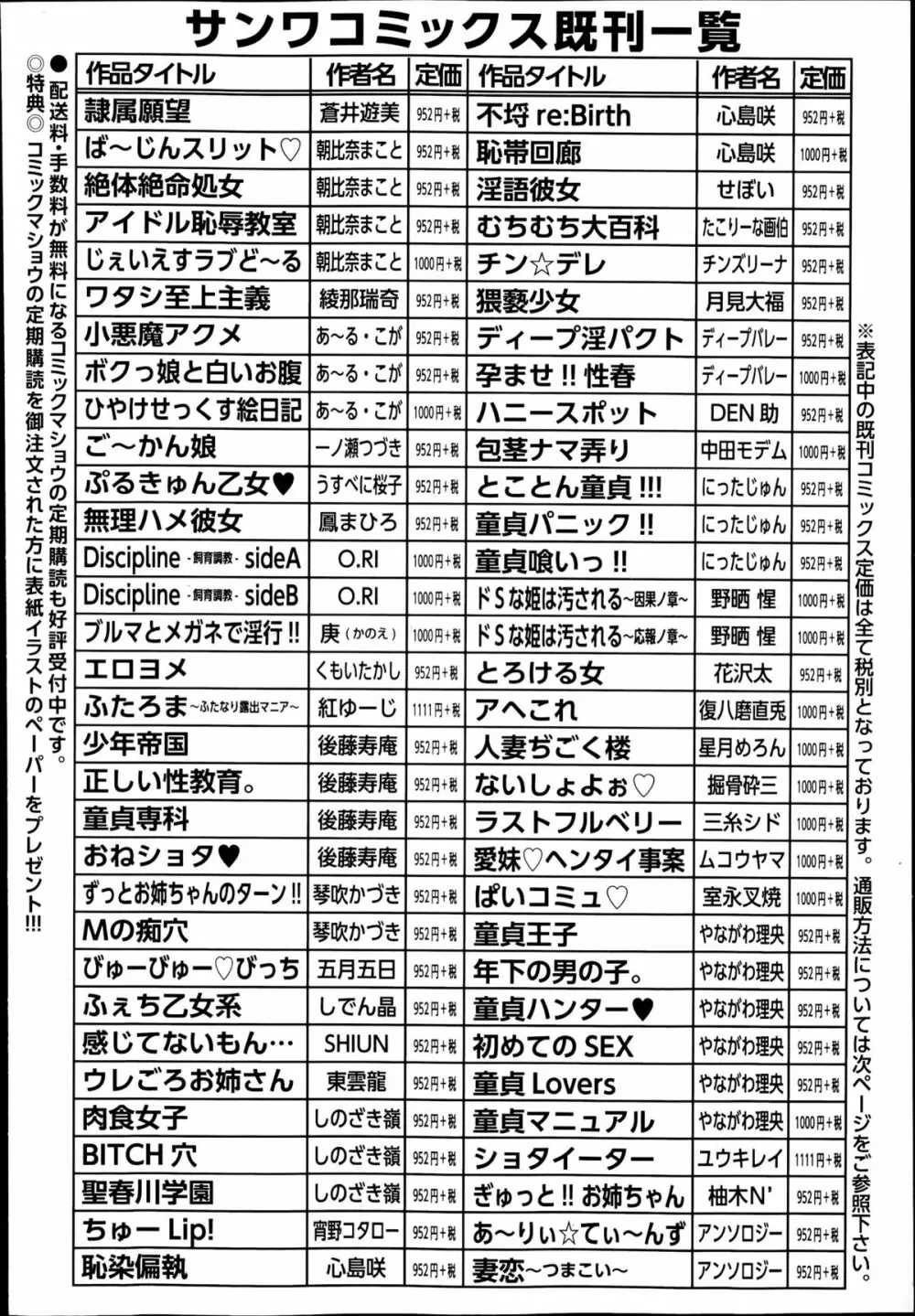 コミック・マショウ 2014年8月号 Page.252