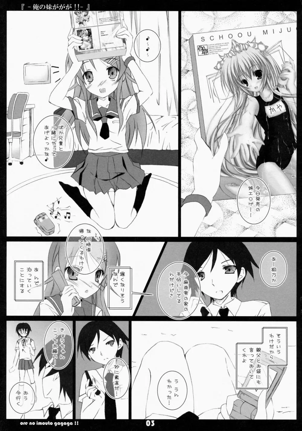 俺の妹ががが!! Page.2