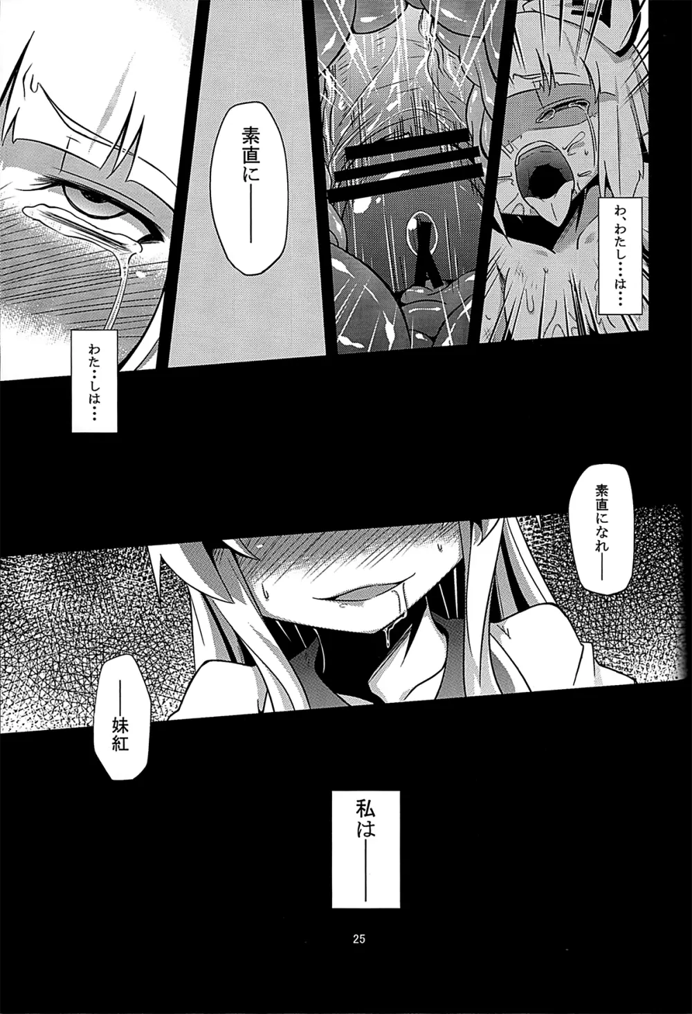 (C80) [はぴねすみるく (おびゃー)] -EternaL MoutH- (東方Project) Page.24