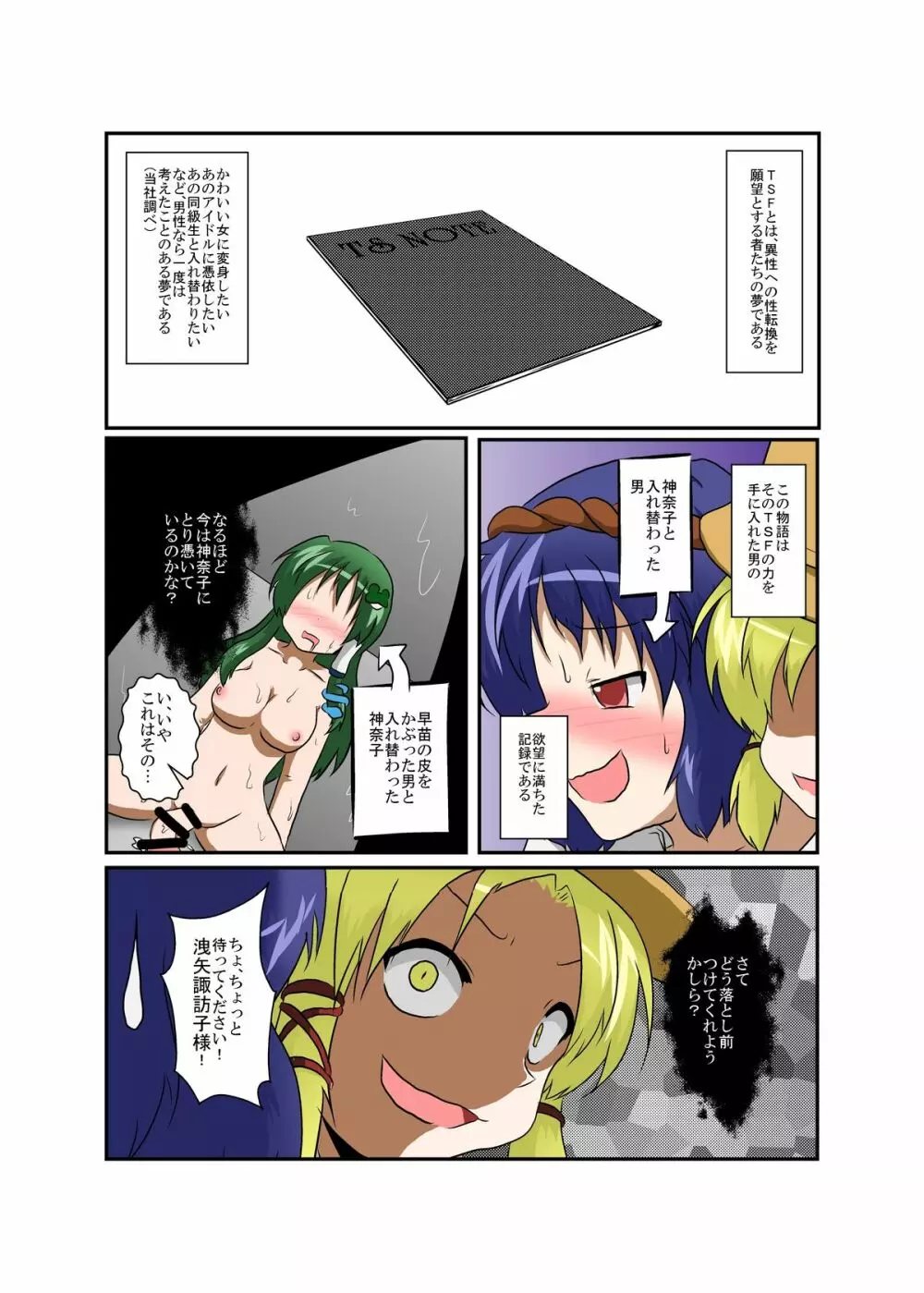 東方ＴＳ物語～諏訪子編～ Page.4