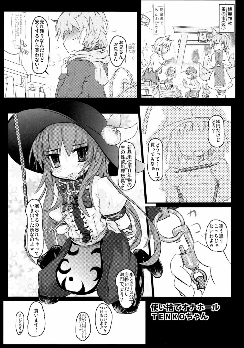 使い捨てオナホール TENKOちゃん Page.3