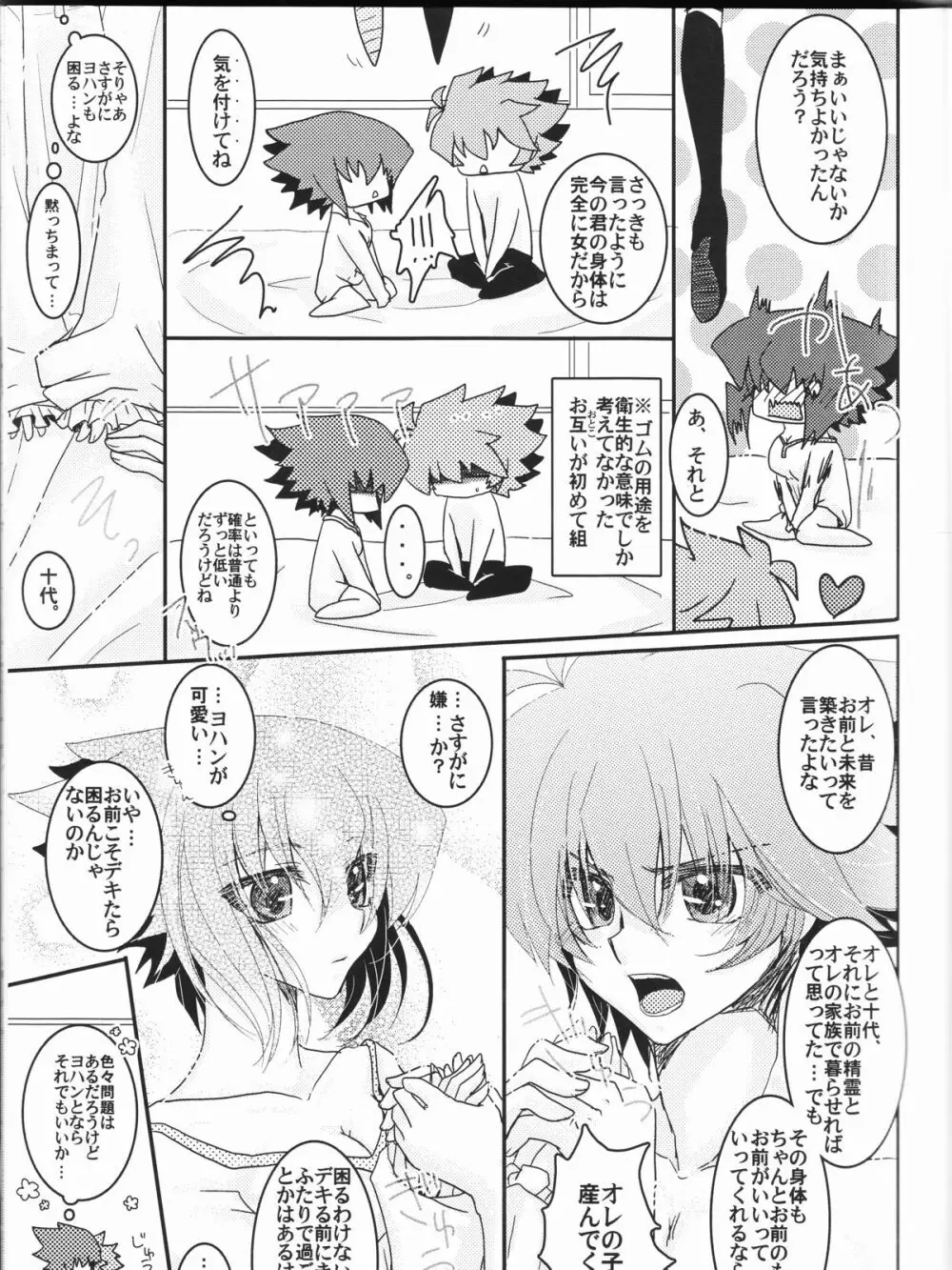 十代が女の子になっちまった! Page.15