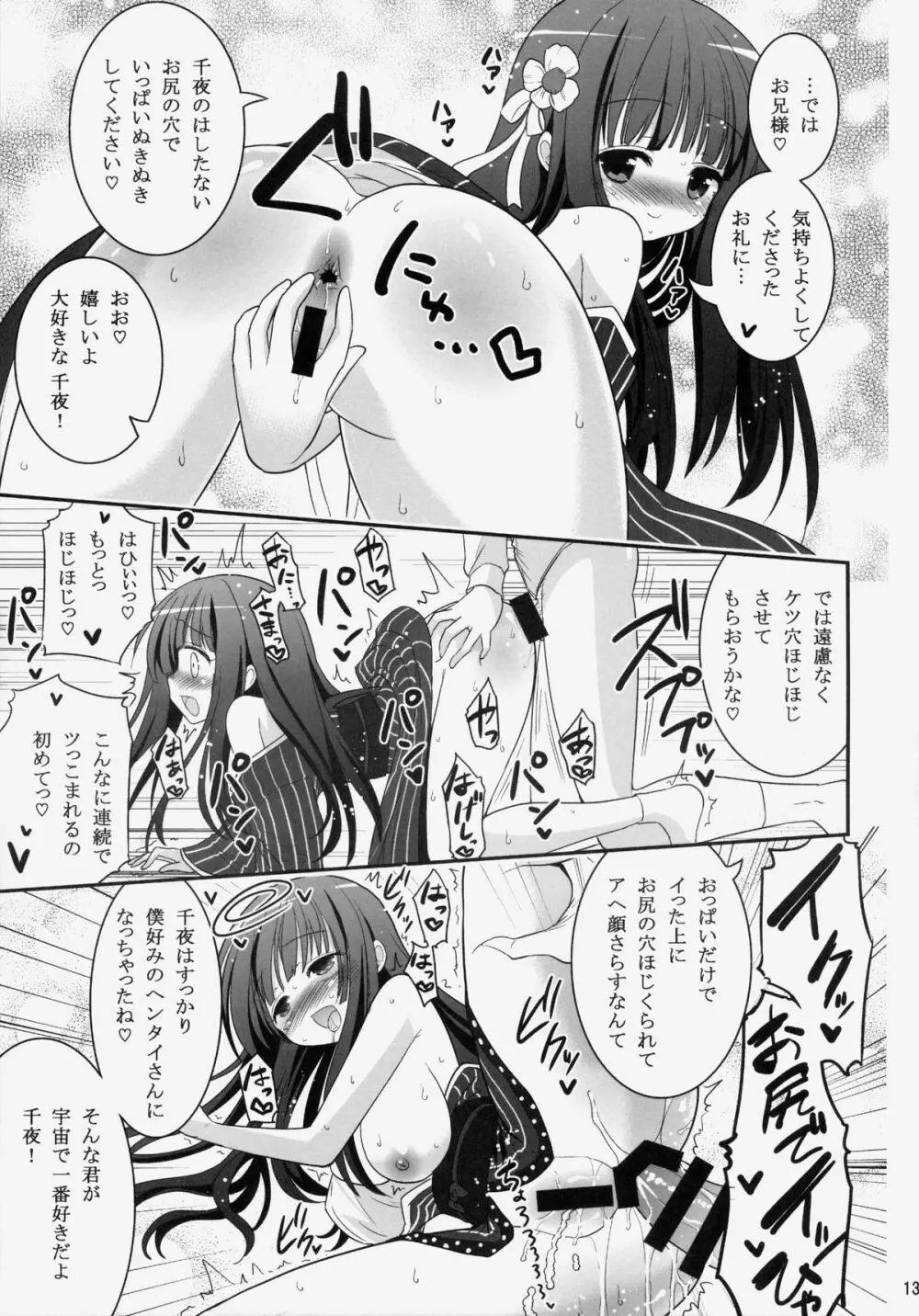 お兄ちゃん 今日もぴょんぴょんさせてくれますか? Page.12