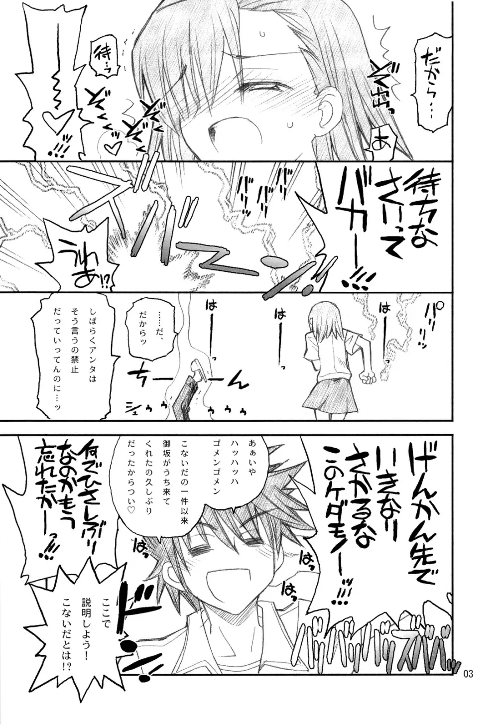 御坂美琴ルートに付きインデックスは出てきません2 Page.3