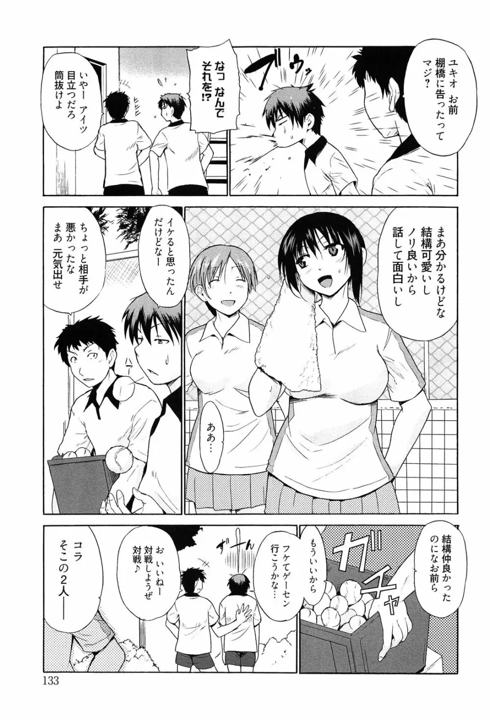 トリコロ ハイスクール Page.134