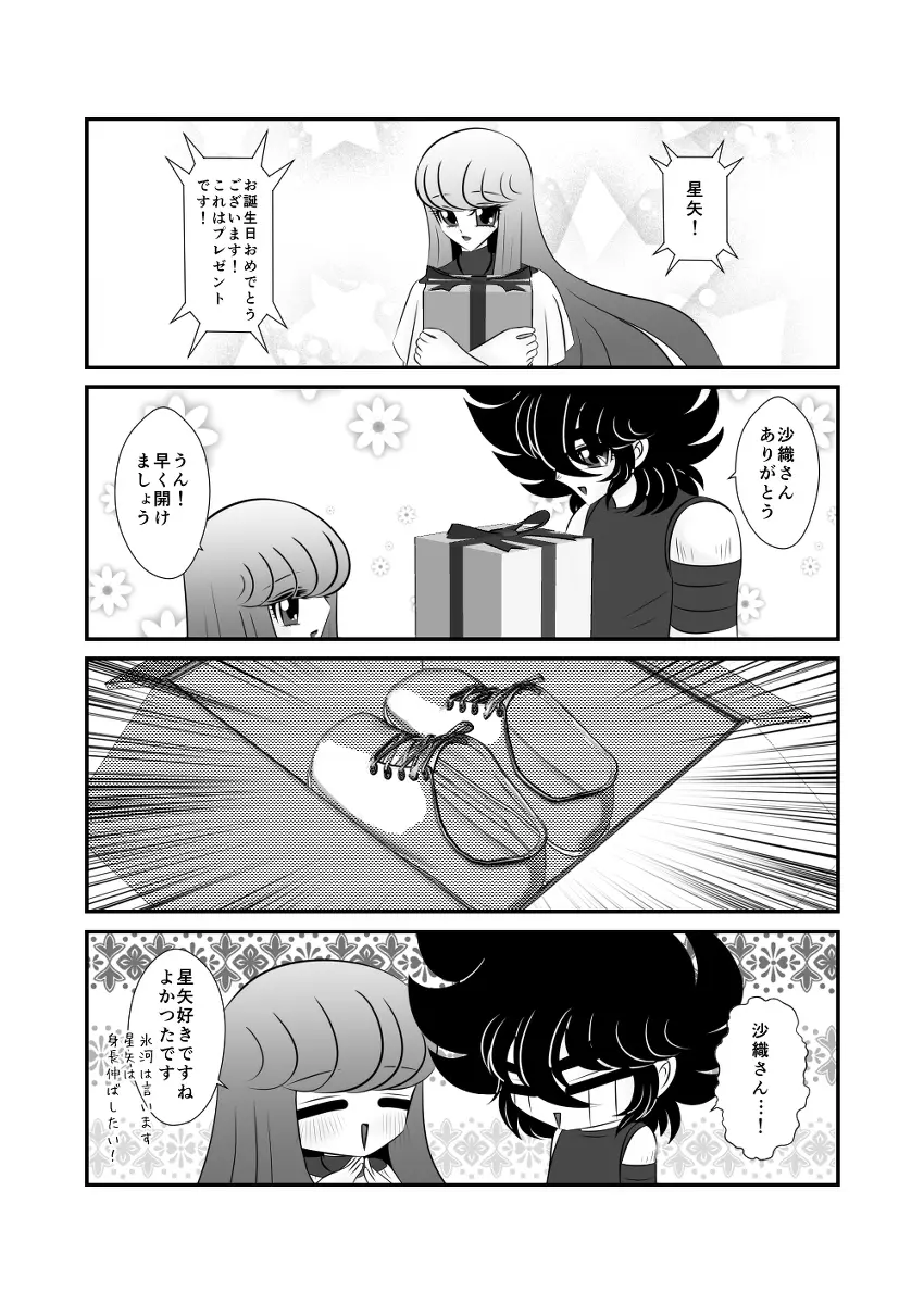 星矢誕の裏編です。 Page.2