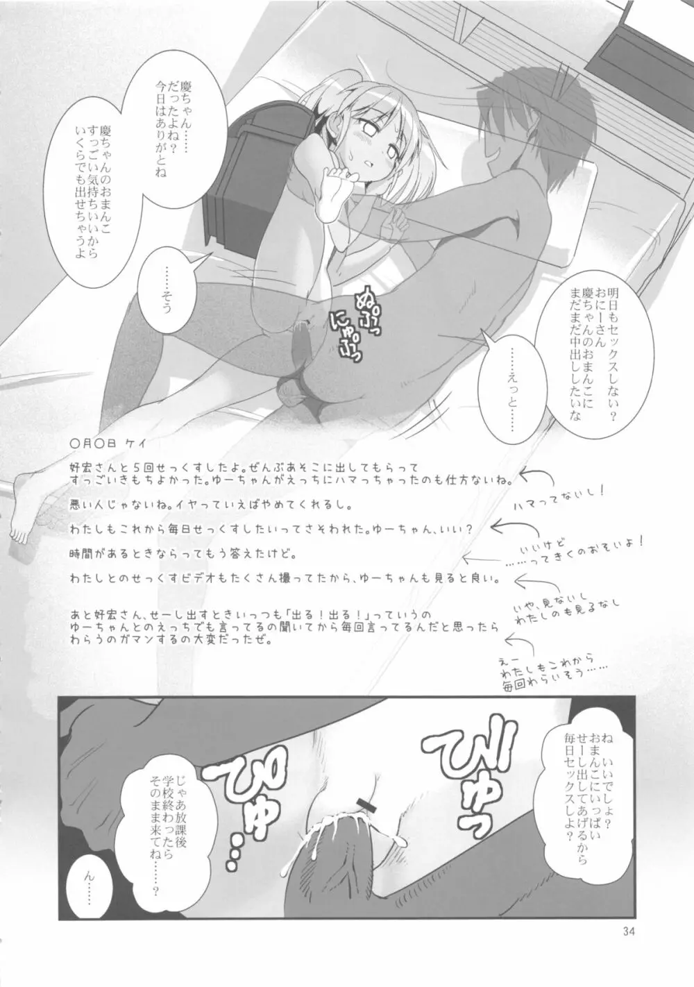 こうかん☆にっき 慶と製作中 Page.34
