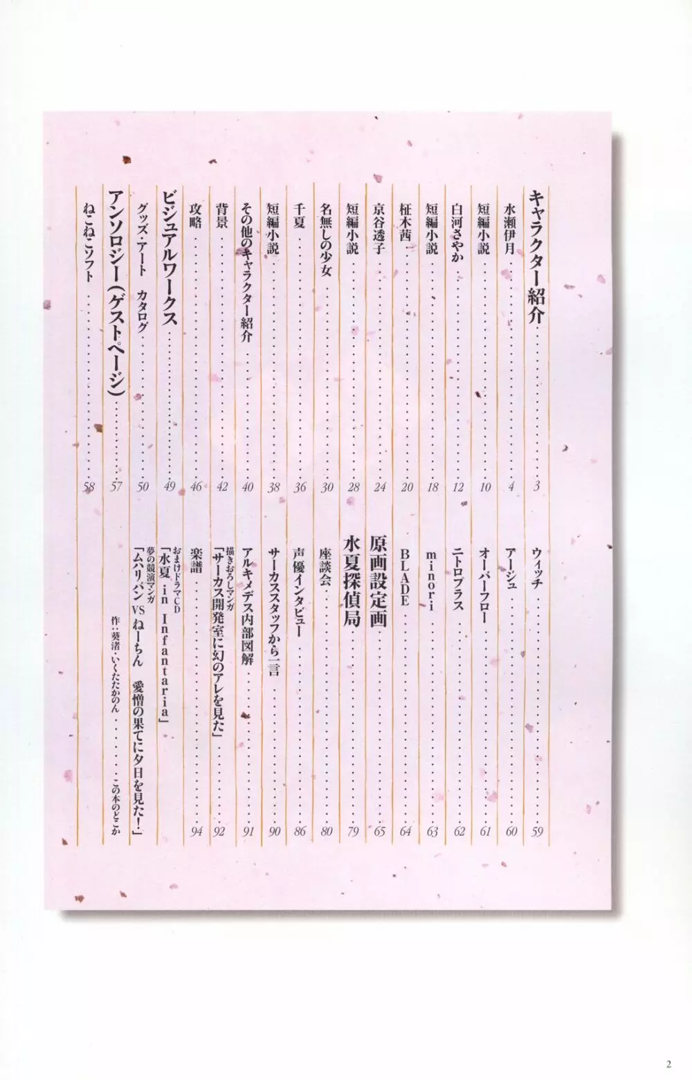 水夏 ～SUIKA～ 公式ビジュアルファンブック Page.11