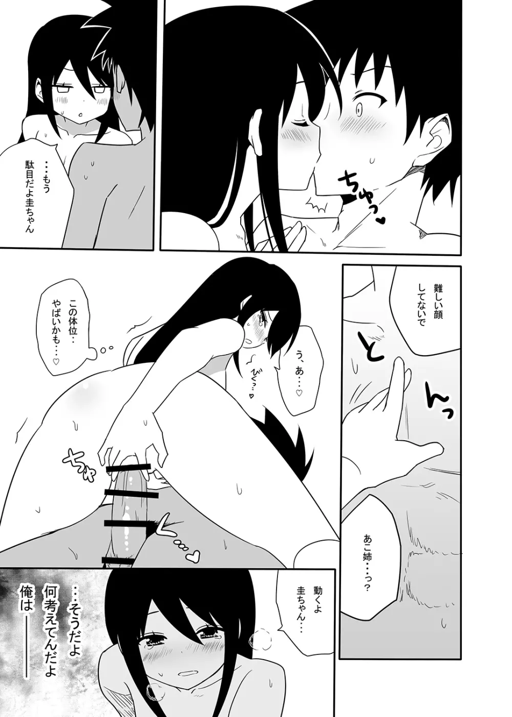 あこ姉と一線を越えた日。 Page.16