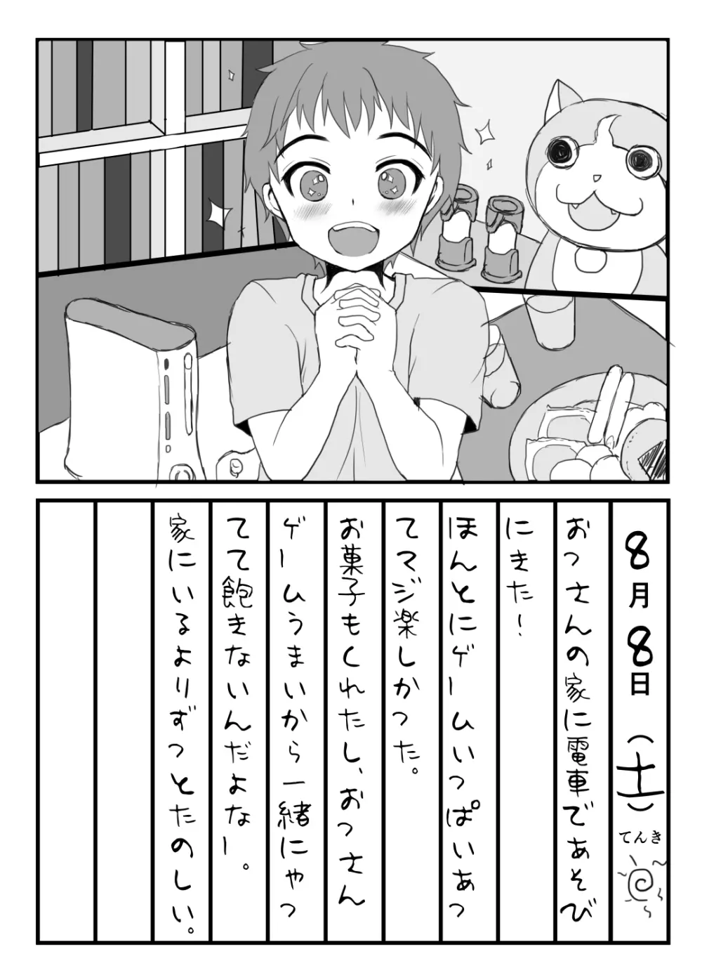 めすおちにっき Page.3