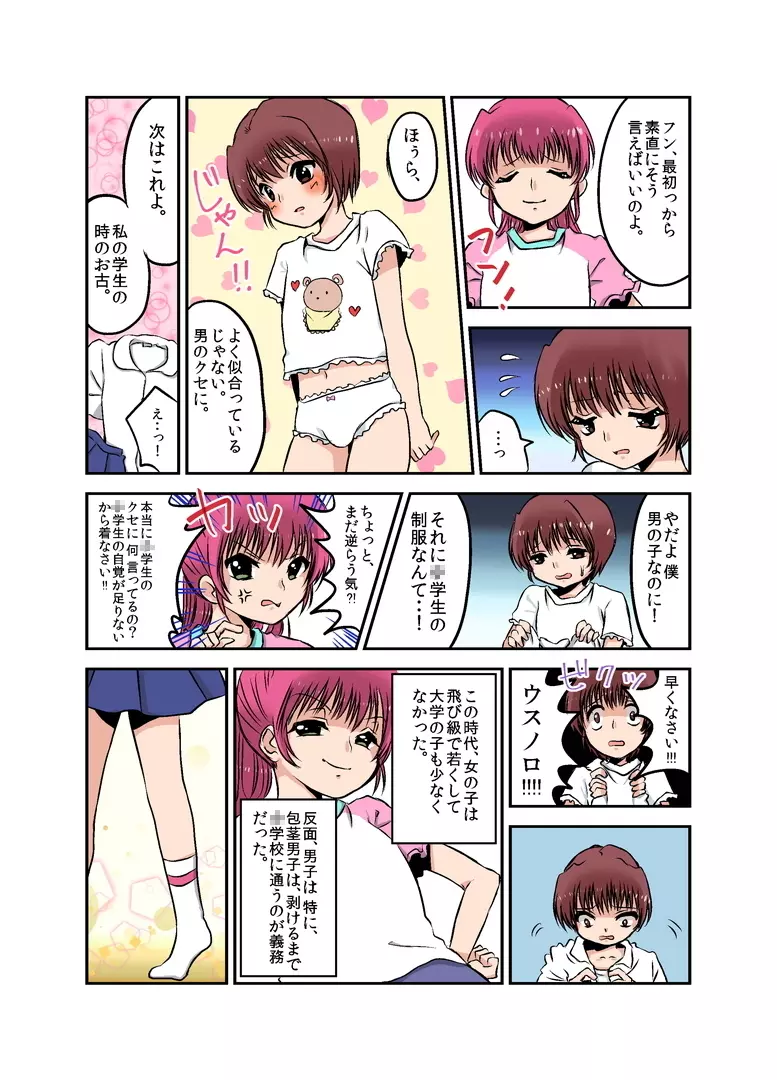 女権時代の学校生活と性教育 Page.8