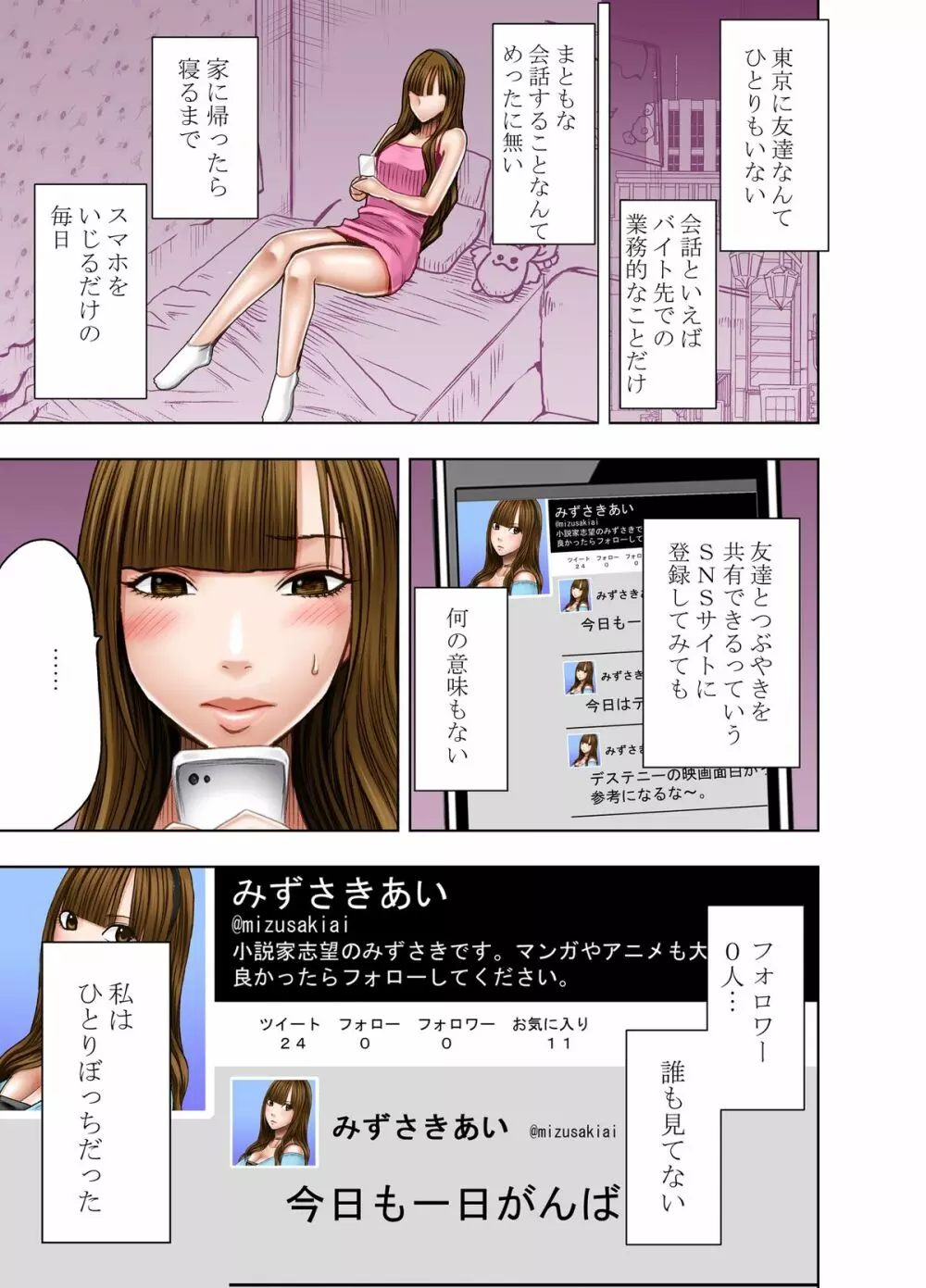 エロ垢にはまってしまった処女 前編 Page.9