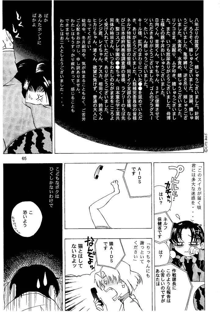 来世紀ネハンゲリオン THE NEXT WORLD NEHANGELION Page.65