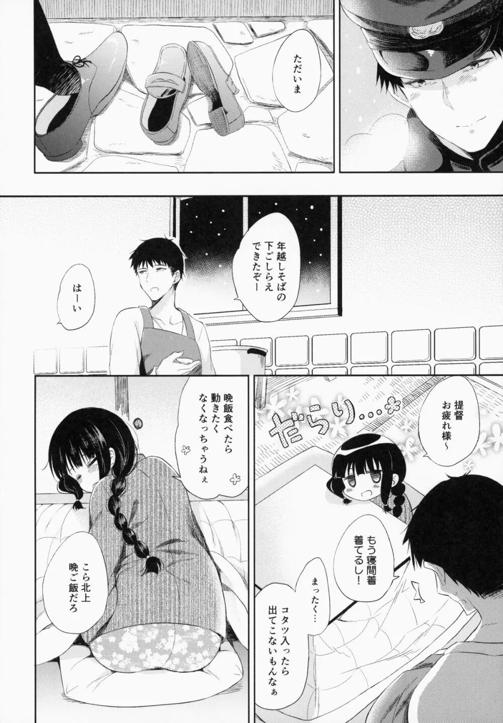 北上さんと提督がいっしょに暮らすお話。 Page.9