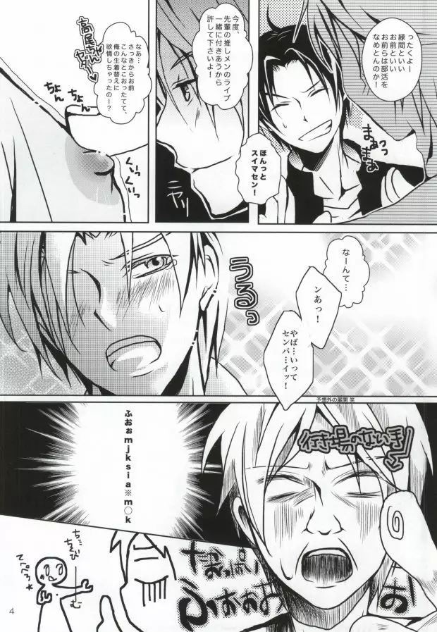 ぼくの乳首を救って!!～高尾和成の受難～ Page.4