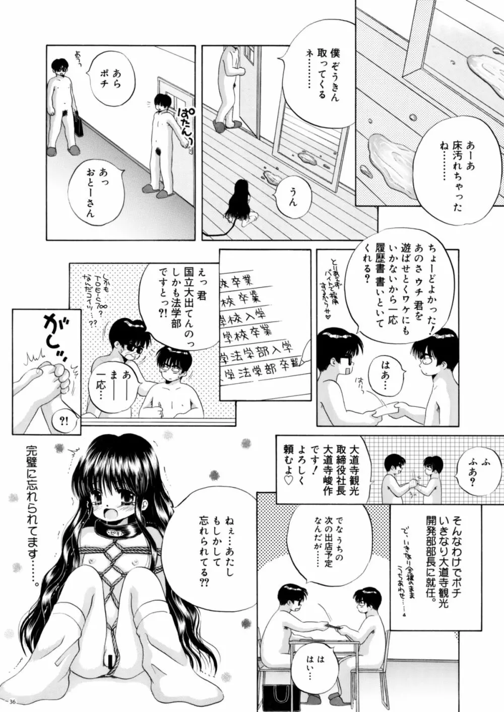 犬と首輪とロリータと Page.35