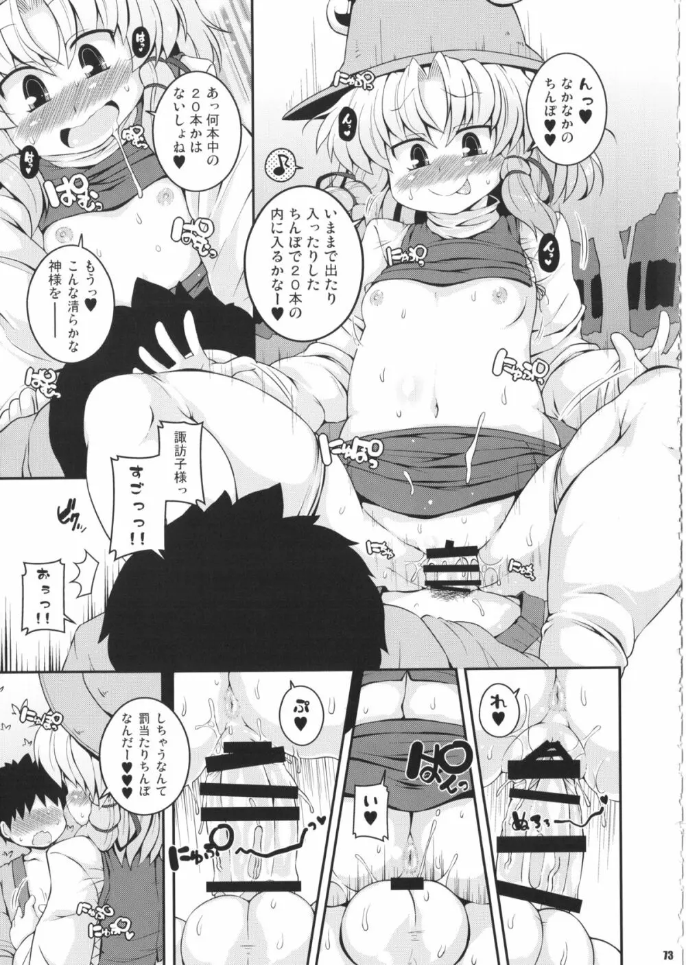 けつだらけ東方総集編しりーず2 Page.72