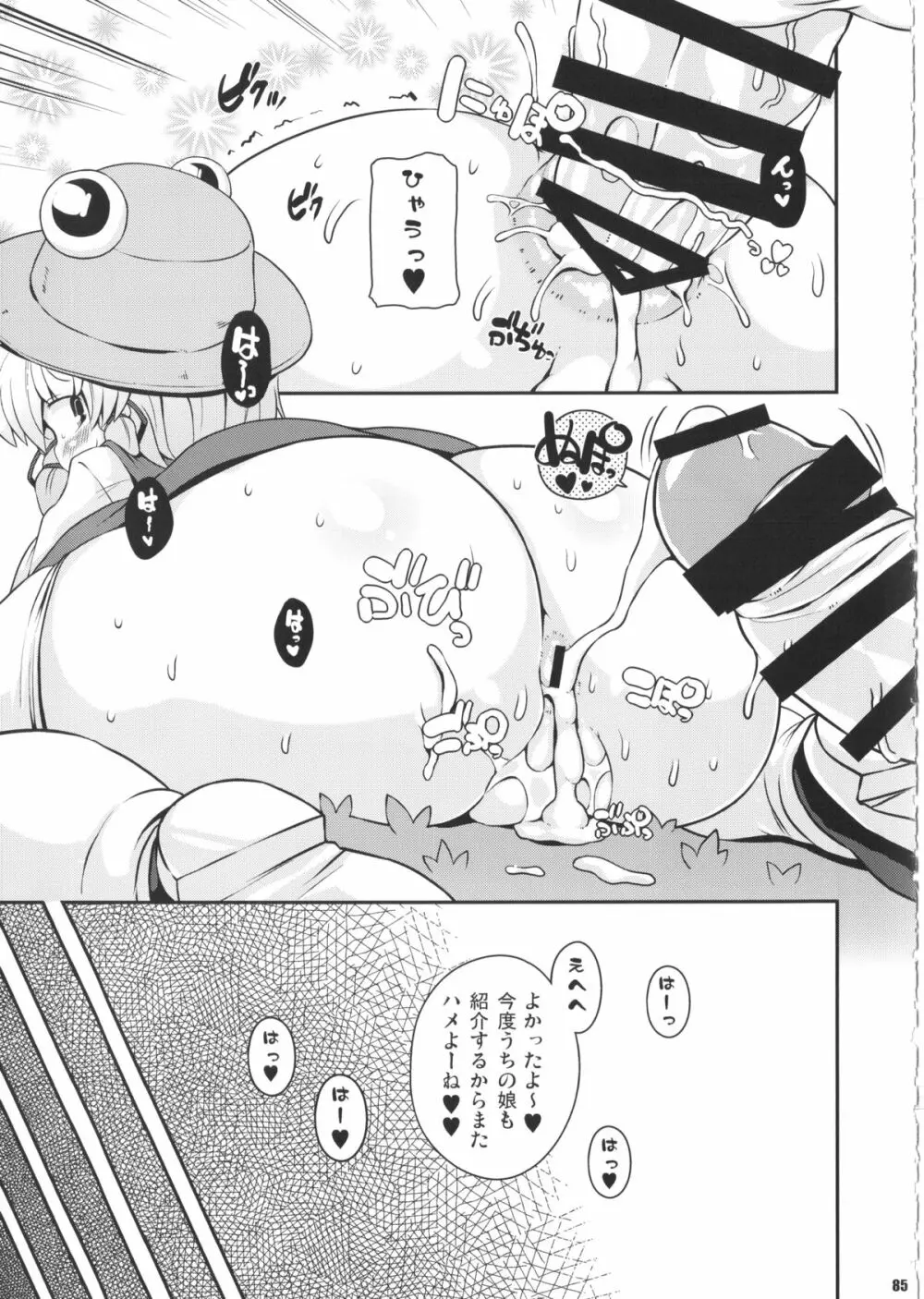 けつだらけ東方総集編しりーず2 Page.84