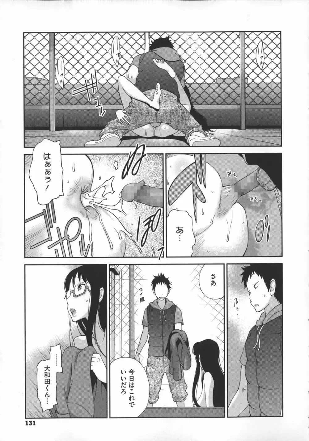 地味巨乳黒川さんのえっちな性活 Page.134