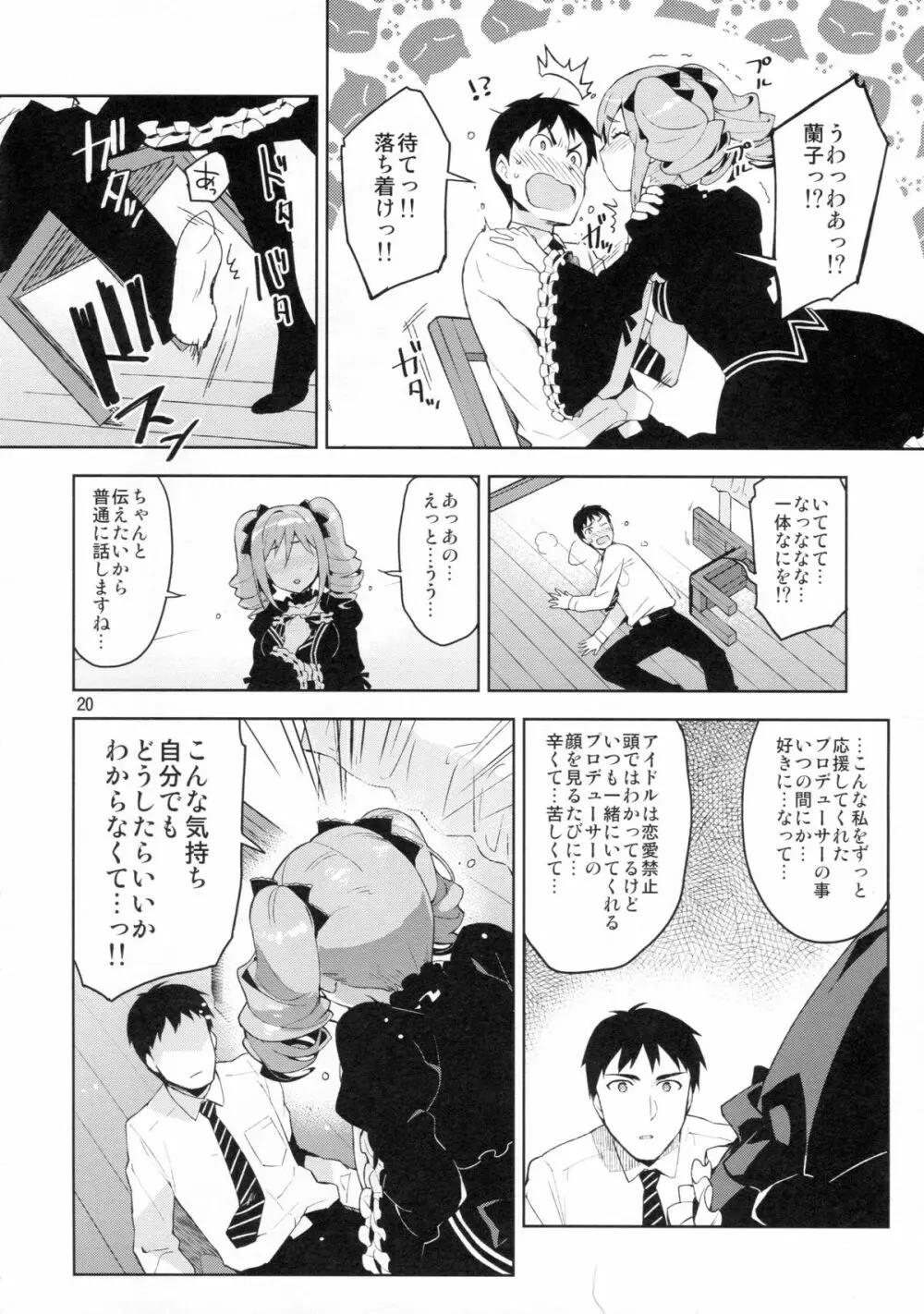 Cinderella, After the Ball ~僕の可愛い蘭子~ Page.19