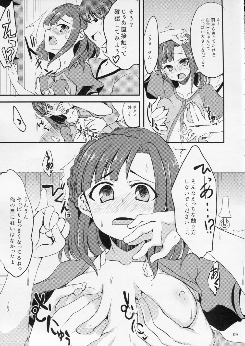 百合子のせっくす暴走特急 Page.9