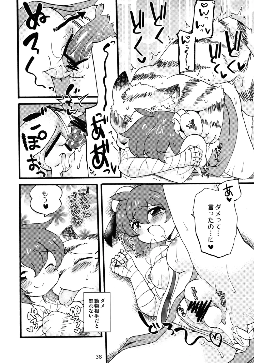 Touhou Ishu Kan Goudou Page.37