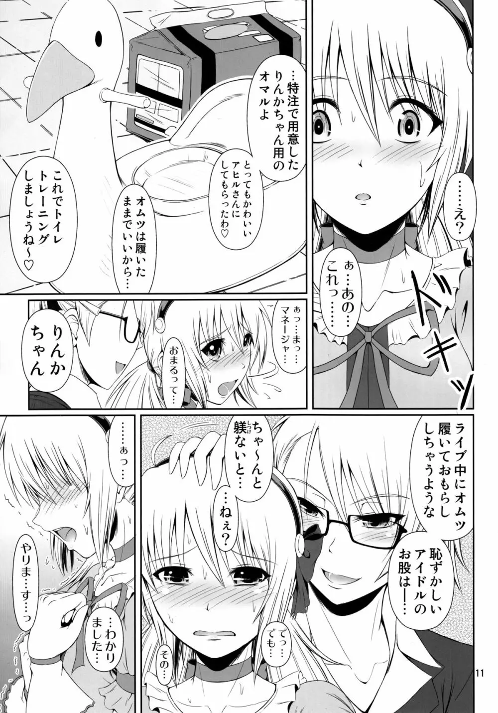 (C87) [Atelier Lunette (三国あつ子)] SCANDALOUS -排泄ノ歌姫- act.4 Page.10