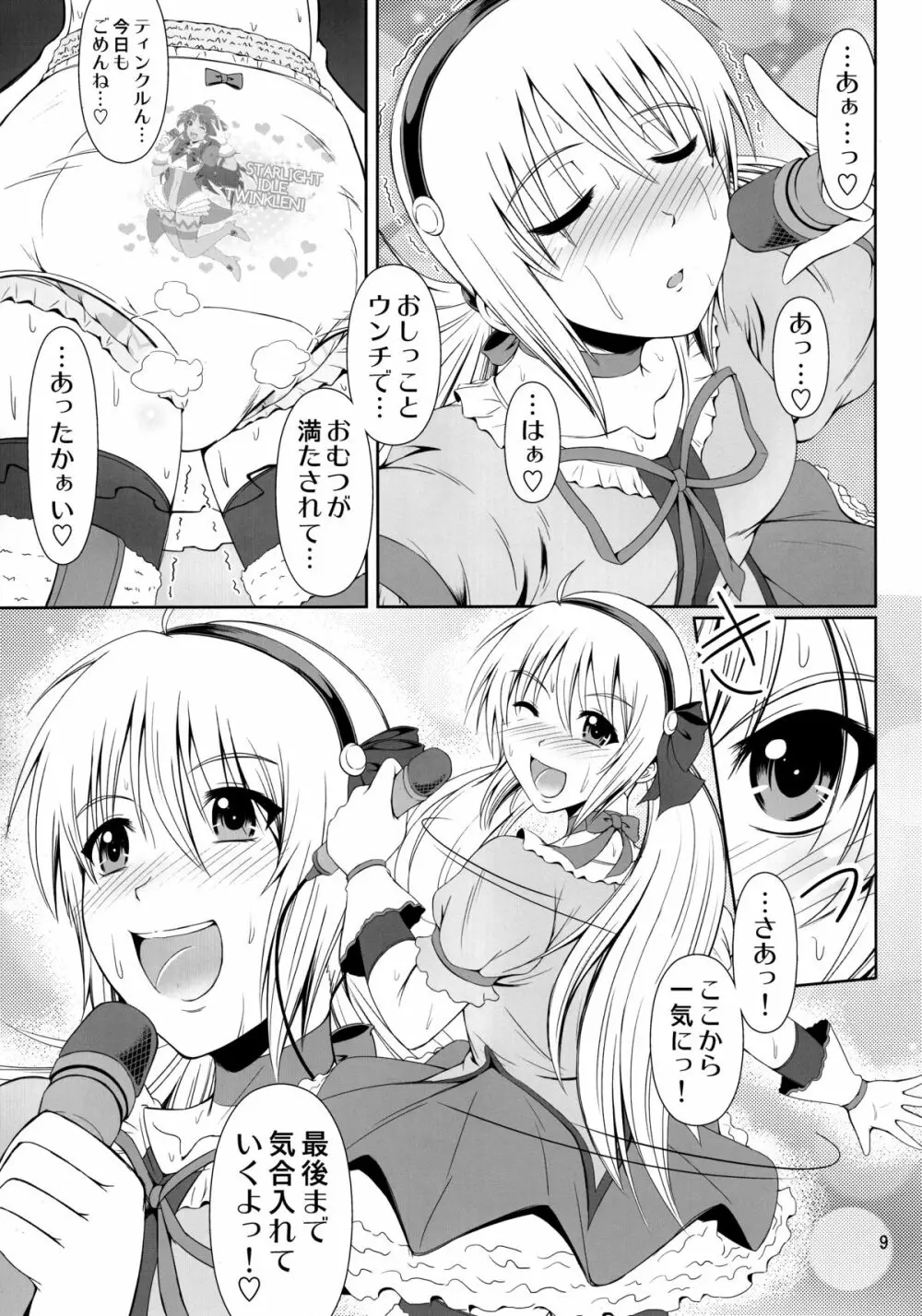 (C87) [Atelier Lunette (三国あつ子)] SCANDALOUS -排泄ノ歌姫- act.4 Page.8