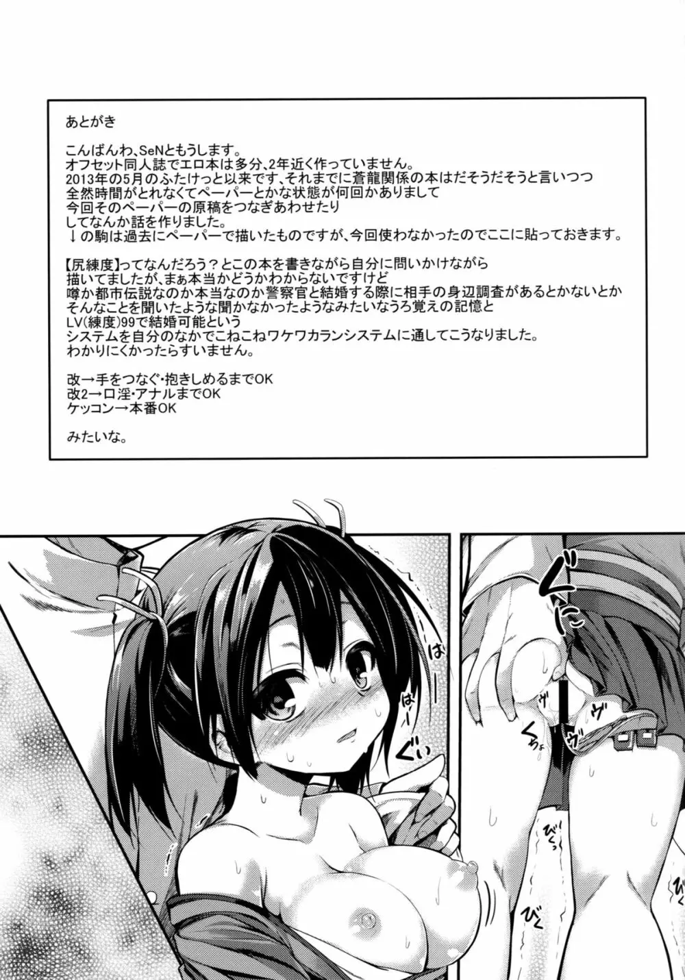 ケッコン相手とセックスするのは普通の事だと思います。 Page.18