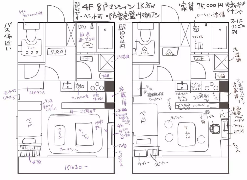 おなこちゃんの絵日記 Page.3