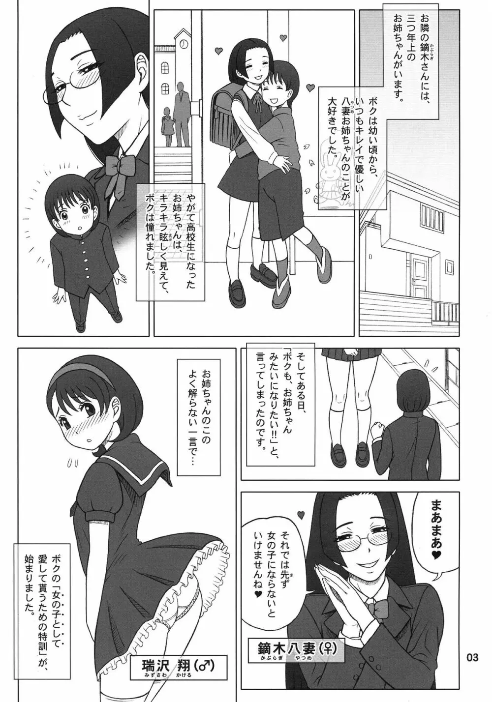 (C84) [回転ソムリエ (13.)] 30回転 八妻(やつめ)と、七緒(ななお)の八七式調教育。 Page.3