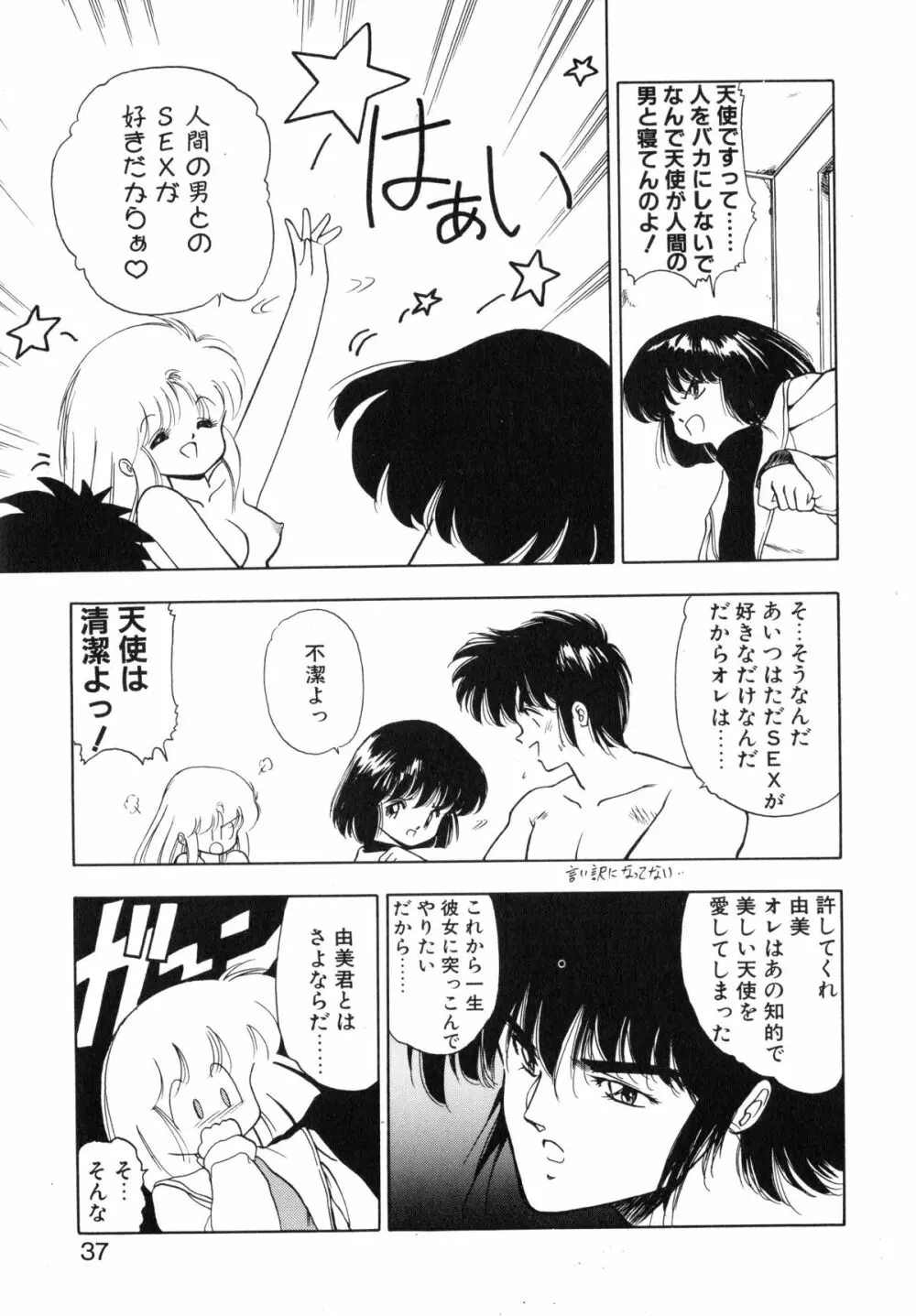 黒翼の天使 クリスティス Page.35