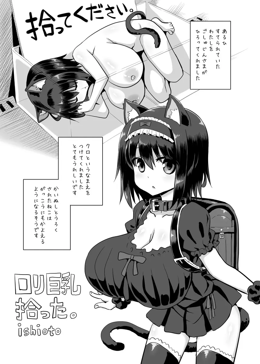 ロリ巨乳拾った。 Page.1