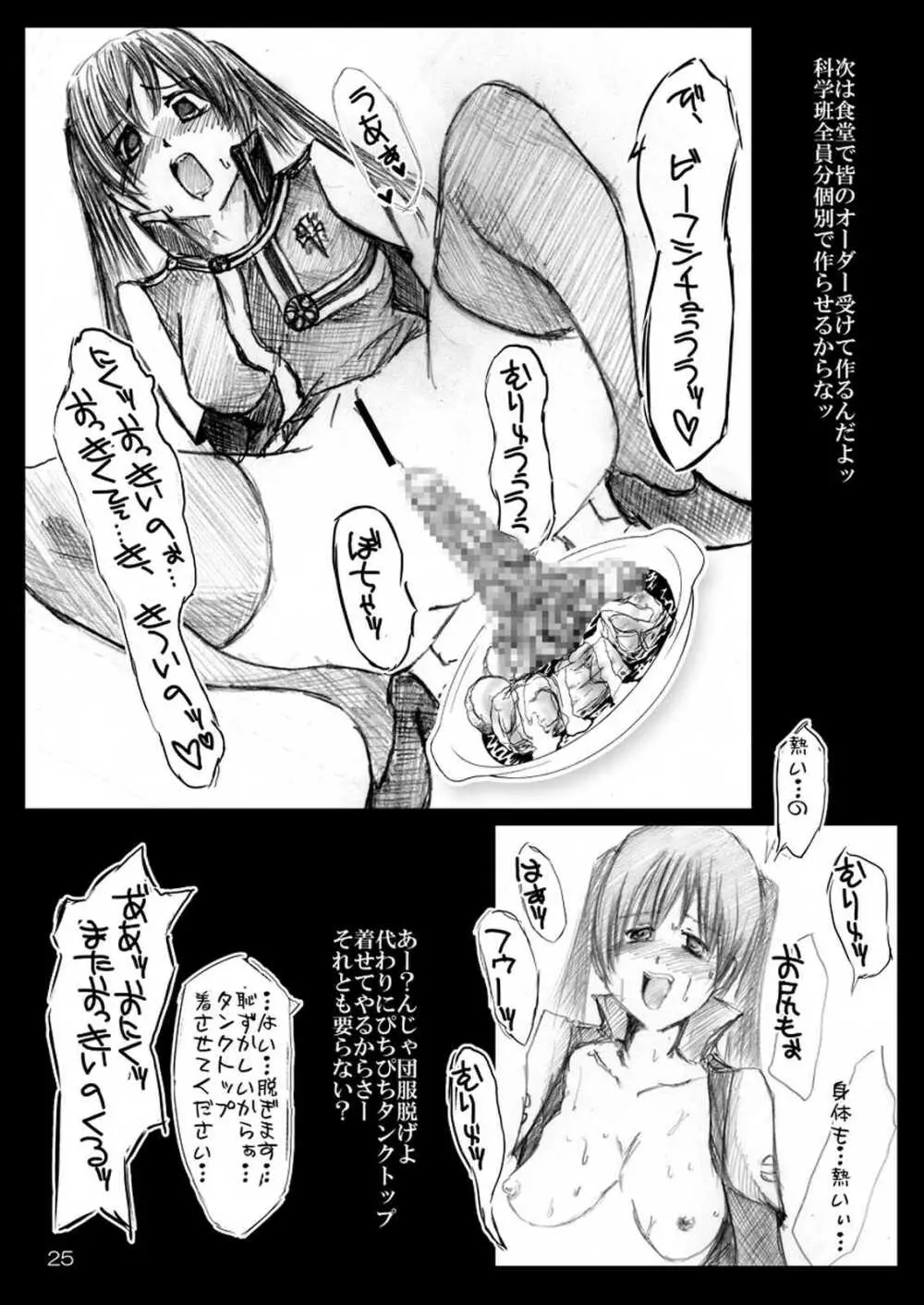 聖女肛虐 禁断の腸詰め陵理 Page.26