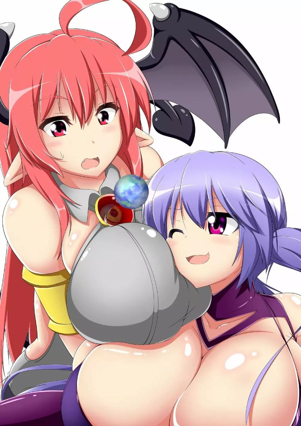 『悪魔の気まぐれ』&『強引吸引!?サキュバスドレイン!!』 Page.46