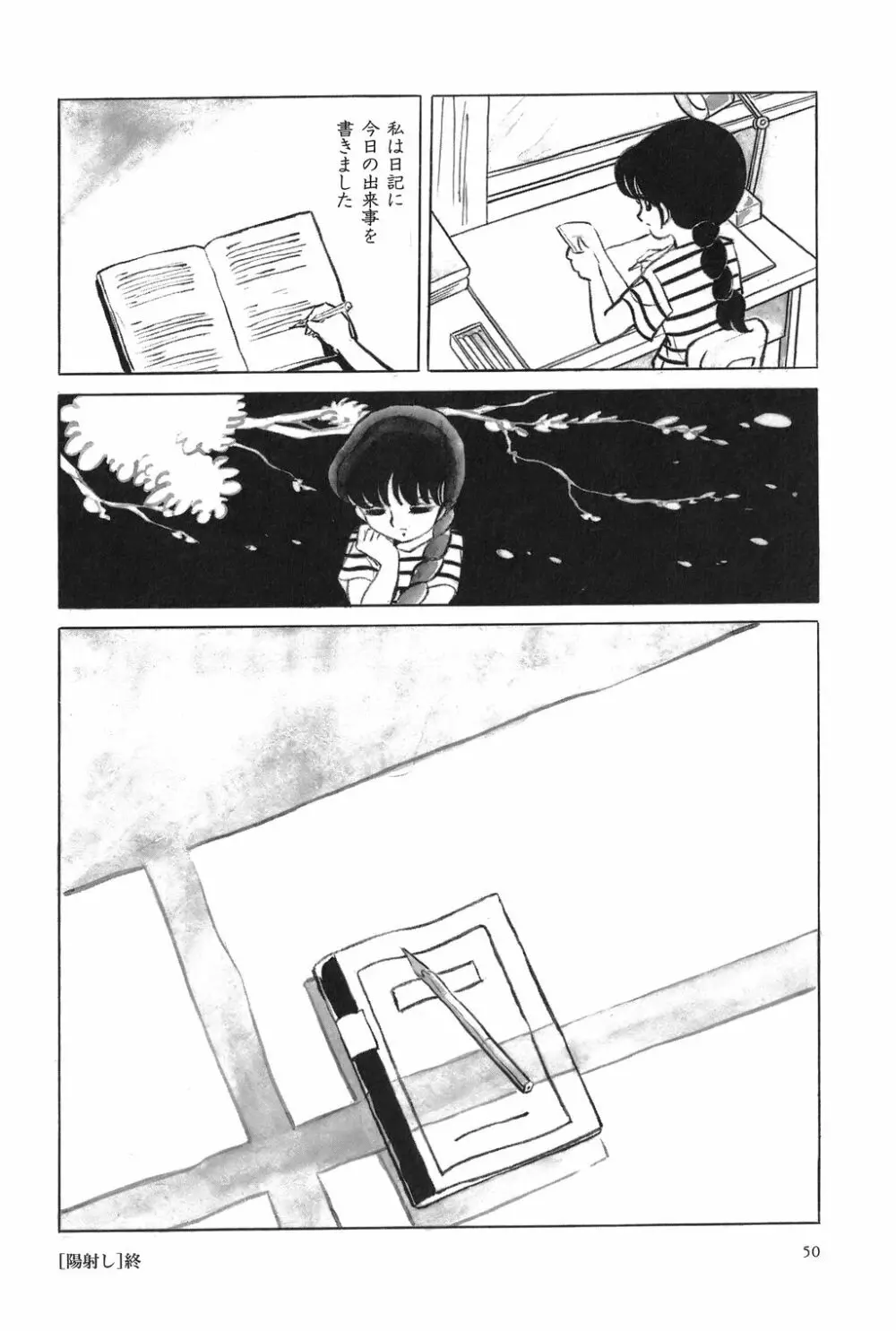 吾妻ひでお作品集成 夜の帳の中で Page.55