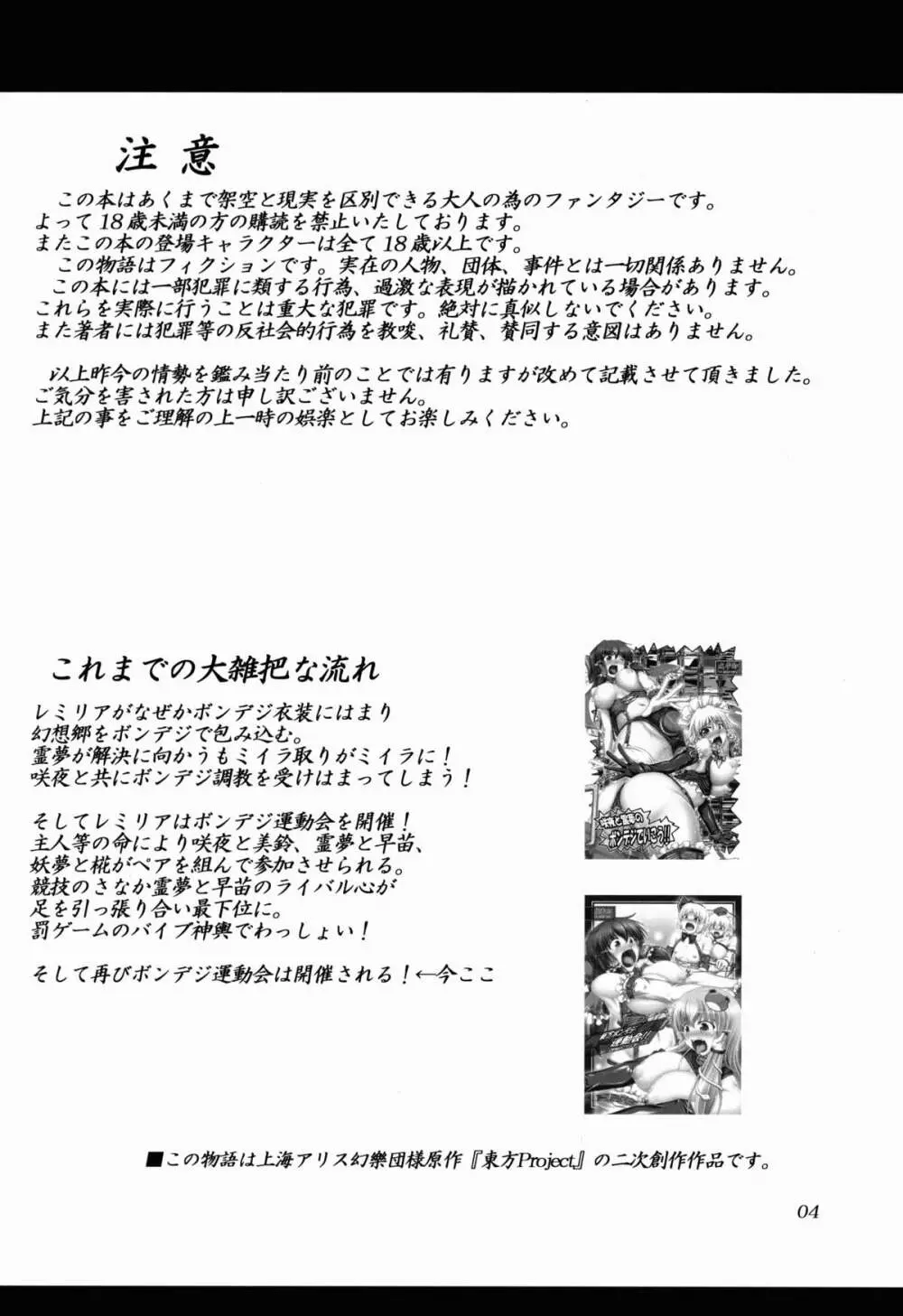 東方ボンデジ大運動会!! Page.4