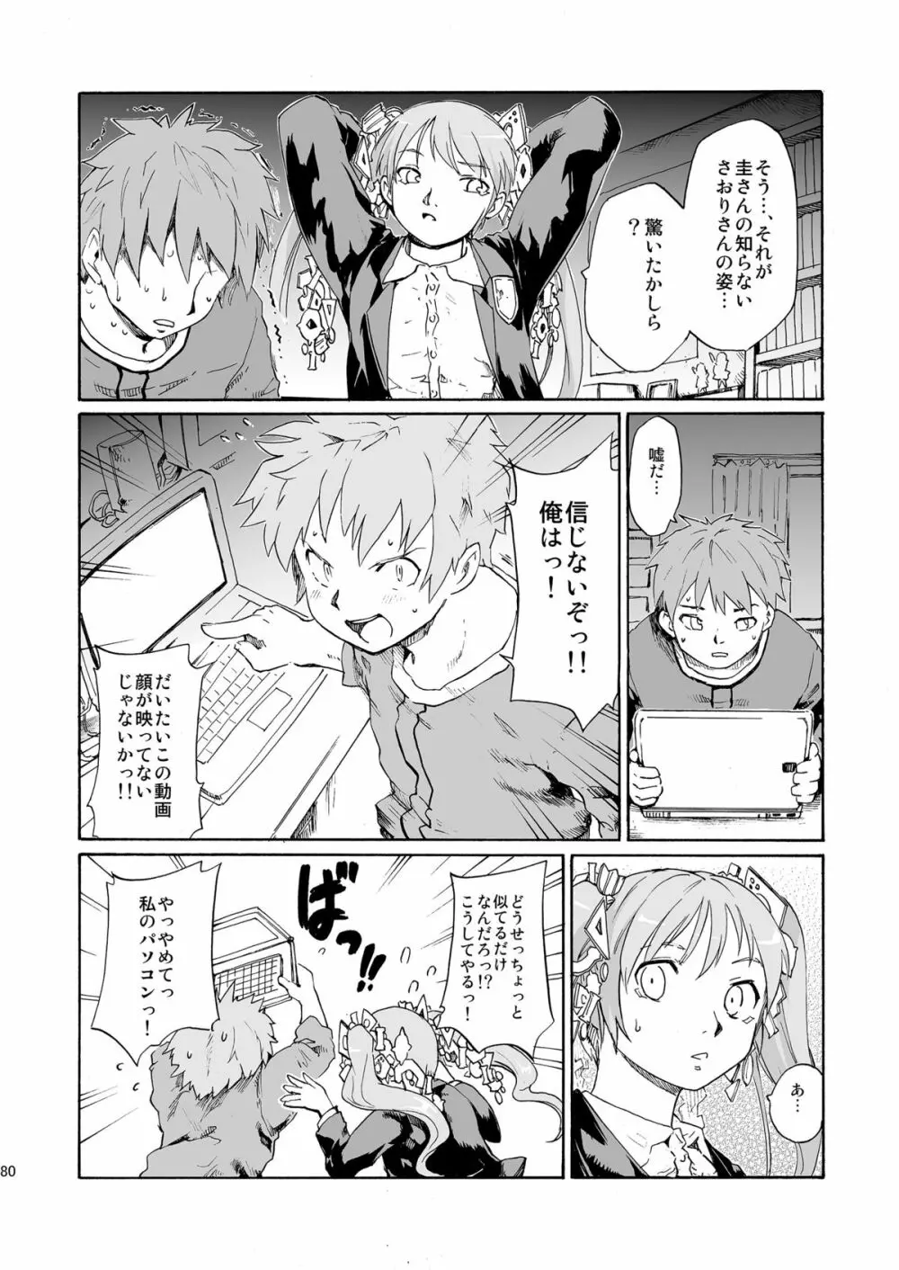 [PARANOIA CAT (藤原俊一)] 憧れの女 -秘密の一週間 #4-6 [DL版] Page.80