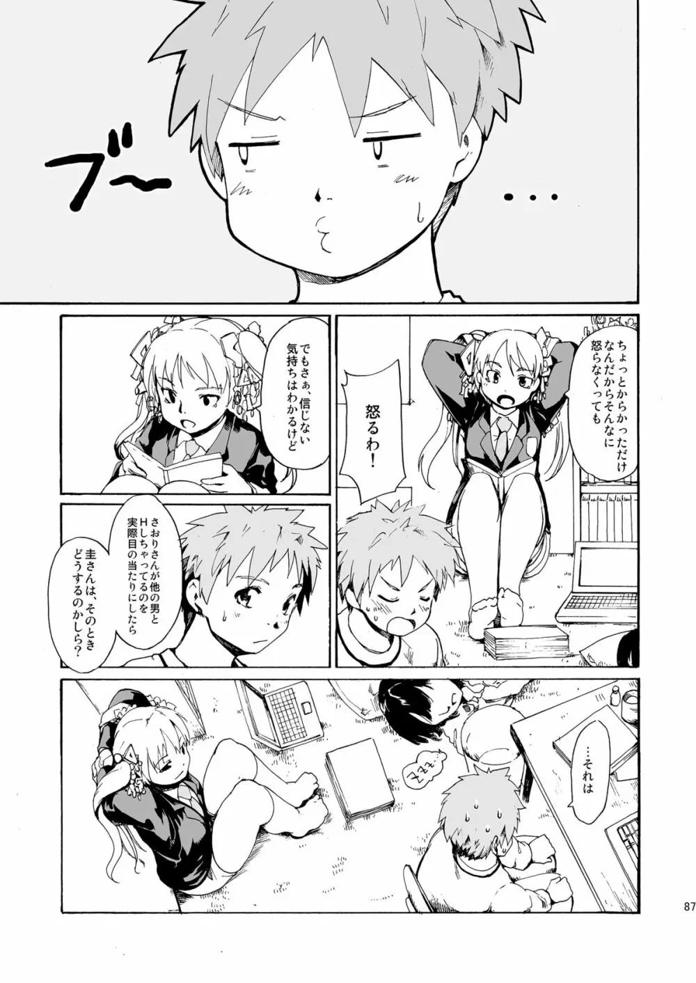 [PARANOIA CAT (藤原俊一)] 憧れの女 -秘密の一週間 #4-6 [DL版] Page.87