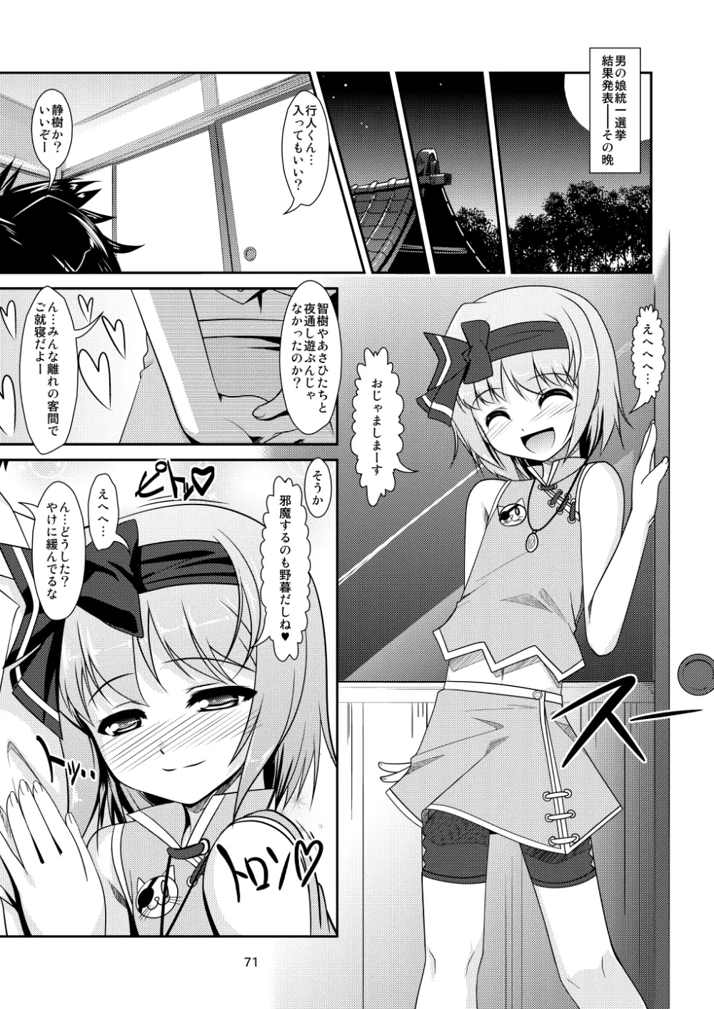 女装息子～大盛りつゆだく～1 脳内彼女キャラ総集編 Page.71