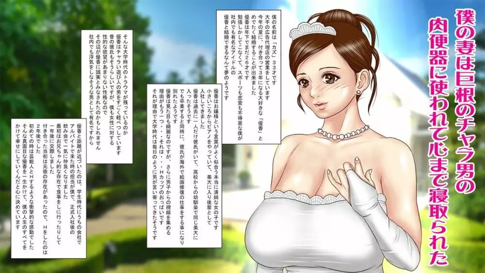 僕の妻は巨根のチャラ男の肉便器に使われて心まで寝取られた Page.2