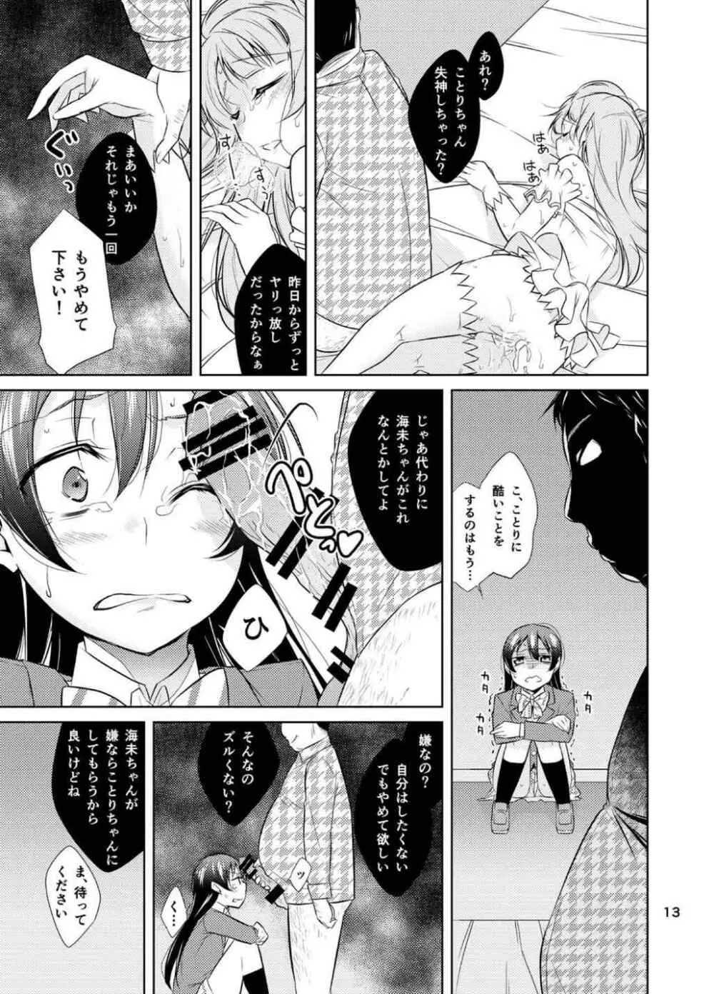 スクールアイドル監禁~南ことり・園田海未~ Page.12
