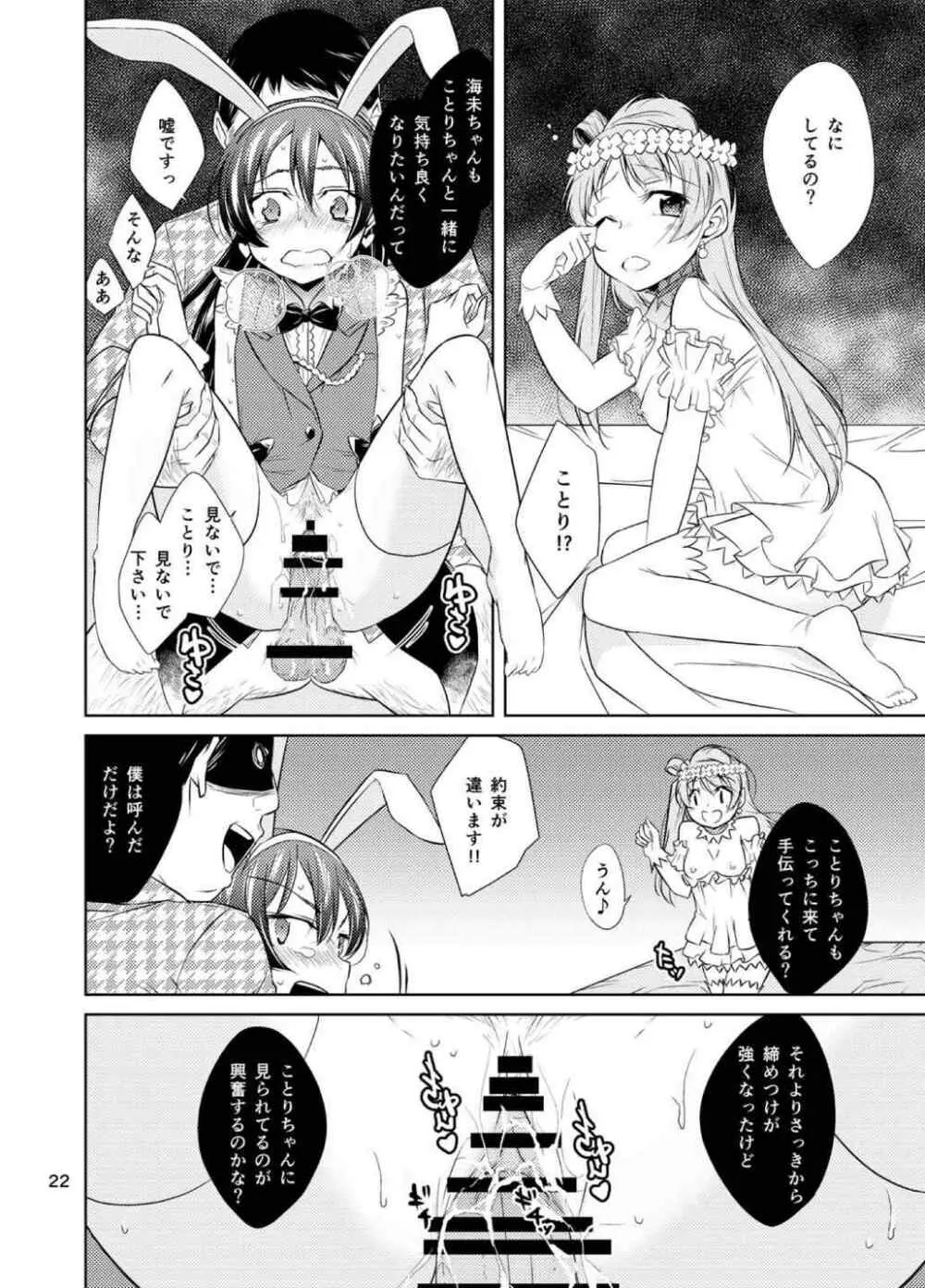 スクールアイドル監禁~南ことり・園田海未~ Page.21