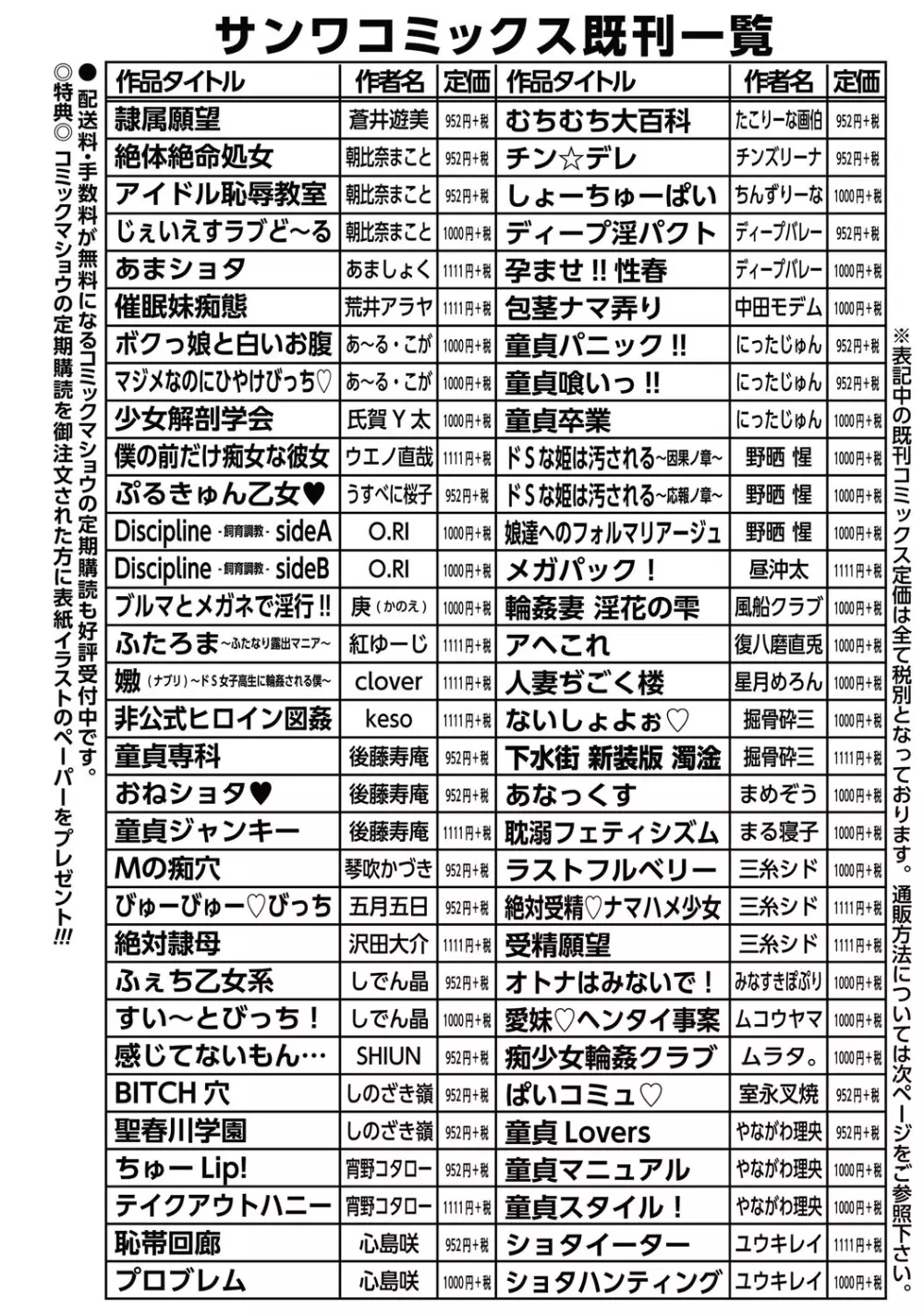 コミック・マショウ 2015年10月号 Page.285