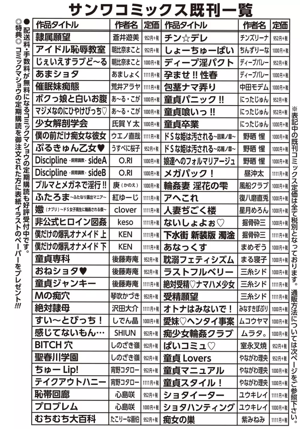 コミック・マショウ 2015年11月号 Page.285