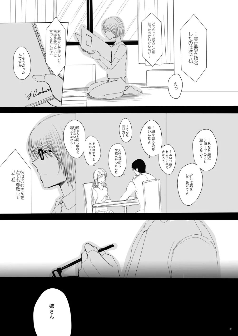 白昼の像 Page.34