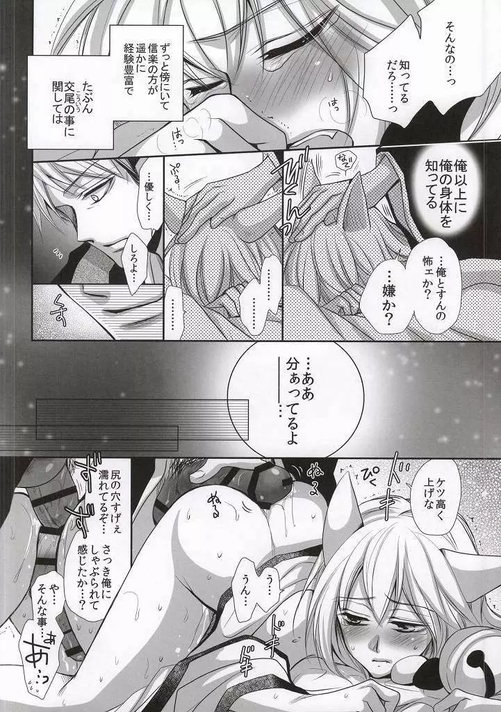 狸と狐のデート回その後。 Page.13